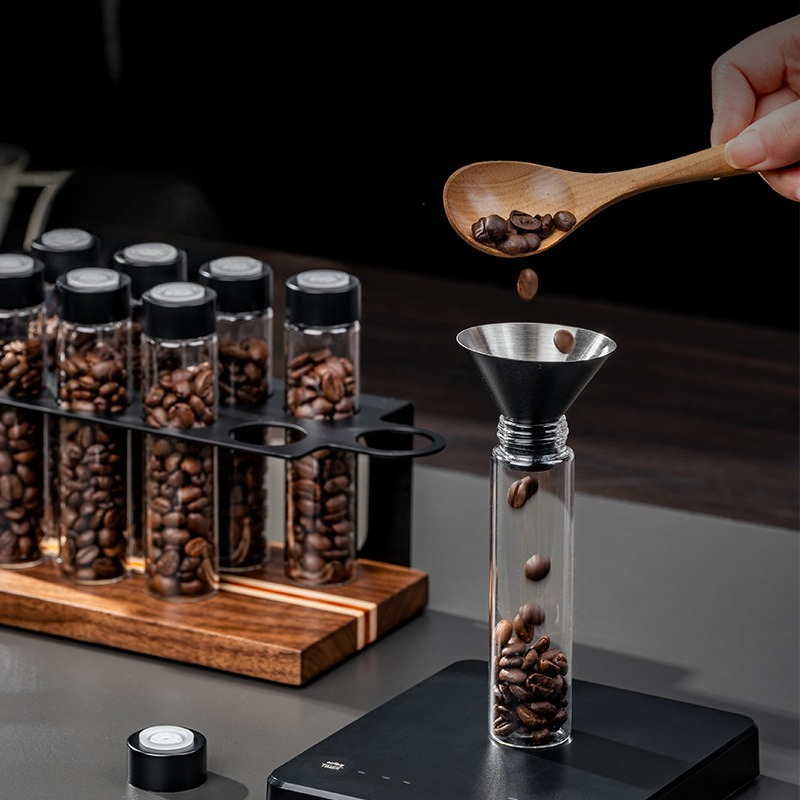 JUSTINLAU Glass Coffee Bean St - Kitchen Zo review and price