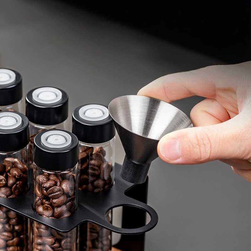 JUSTINLAU Glass Coffee Bean St - Kitchen Zo review and price