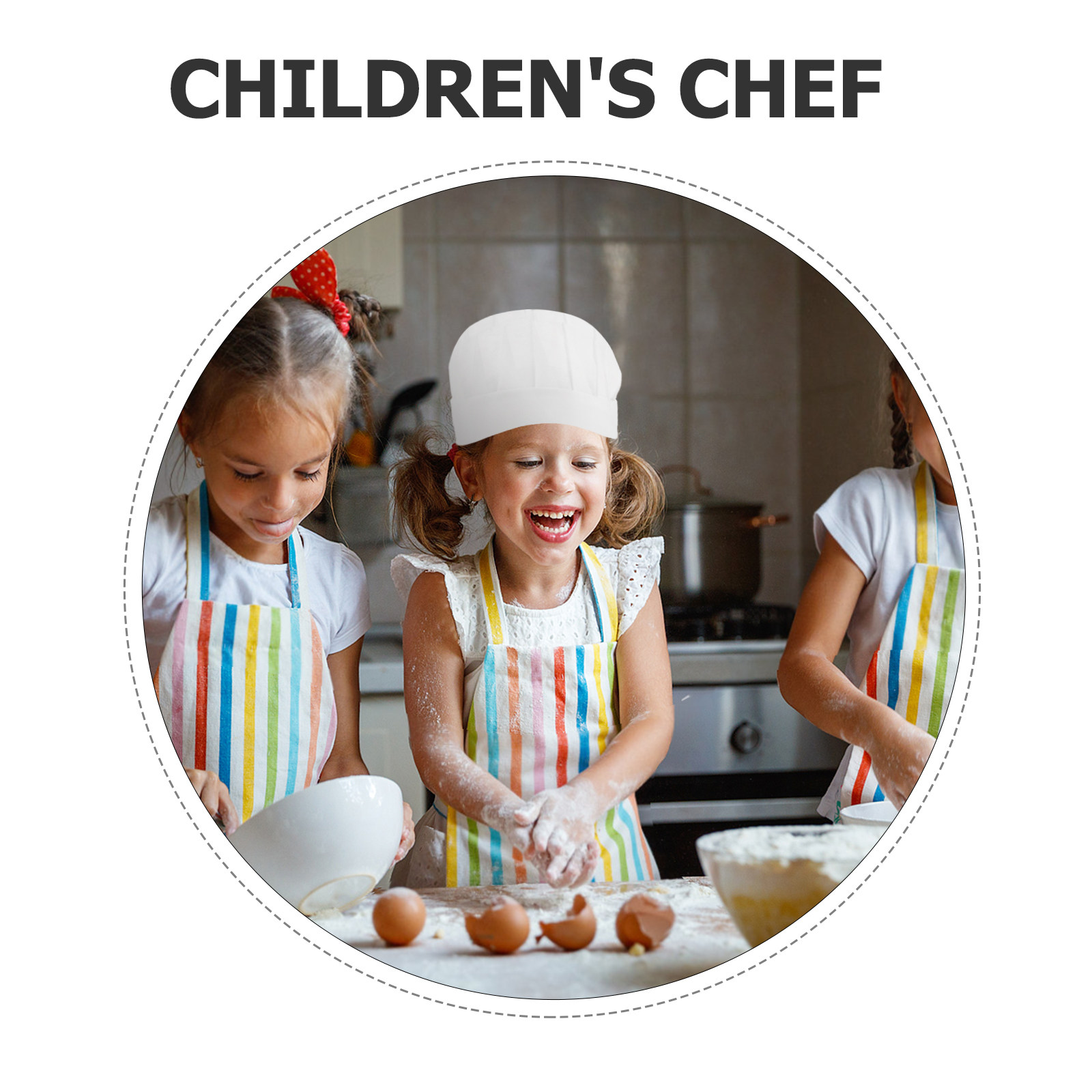 15Pcs Kids Chef Hats Disposabl - Baking In Kitchen review and price