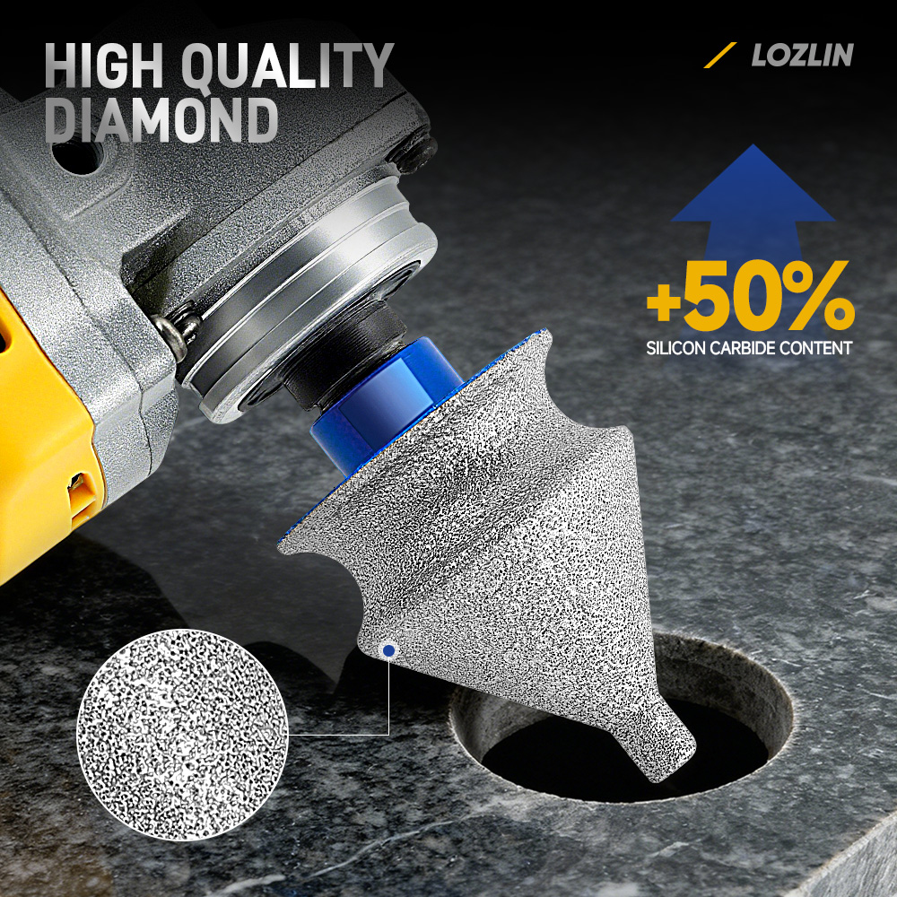 LOZLIN M14 Thread Brazing Edge - Rolling Pin Marble review and price