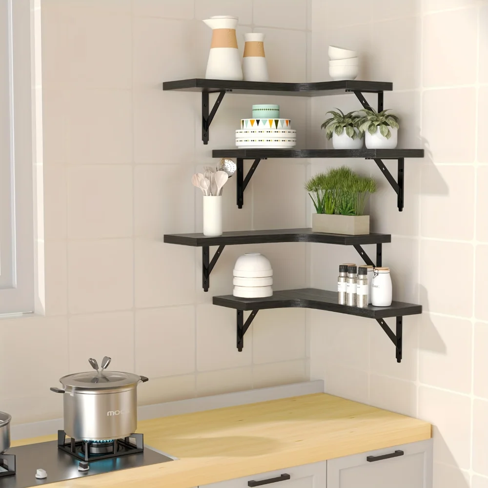 Natural Wood Grain Floating Sh - Kitchen Zo review and price
