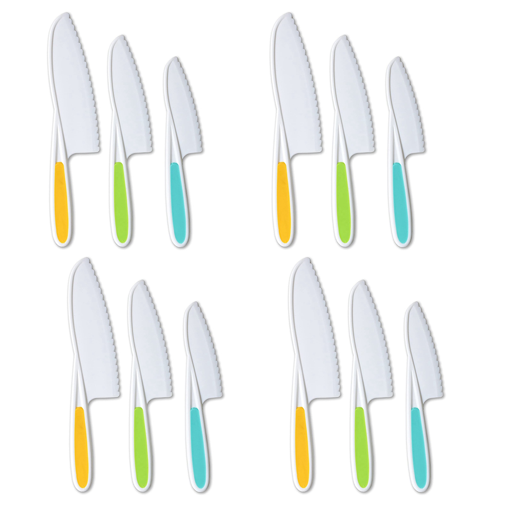 GTBL Knives For Kids 12-Piece  - Kitchen Kids Baking Set review and price