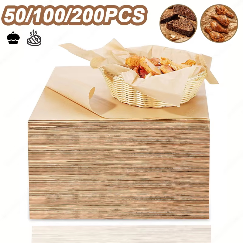 50/100/200PCS Baking Paper Par - Kitchen Equipment For Baking review and price