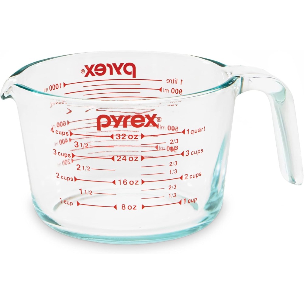 4 Cup Glass Measuring Cup for  - Kitchen Baking Essentials review and price
