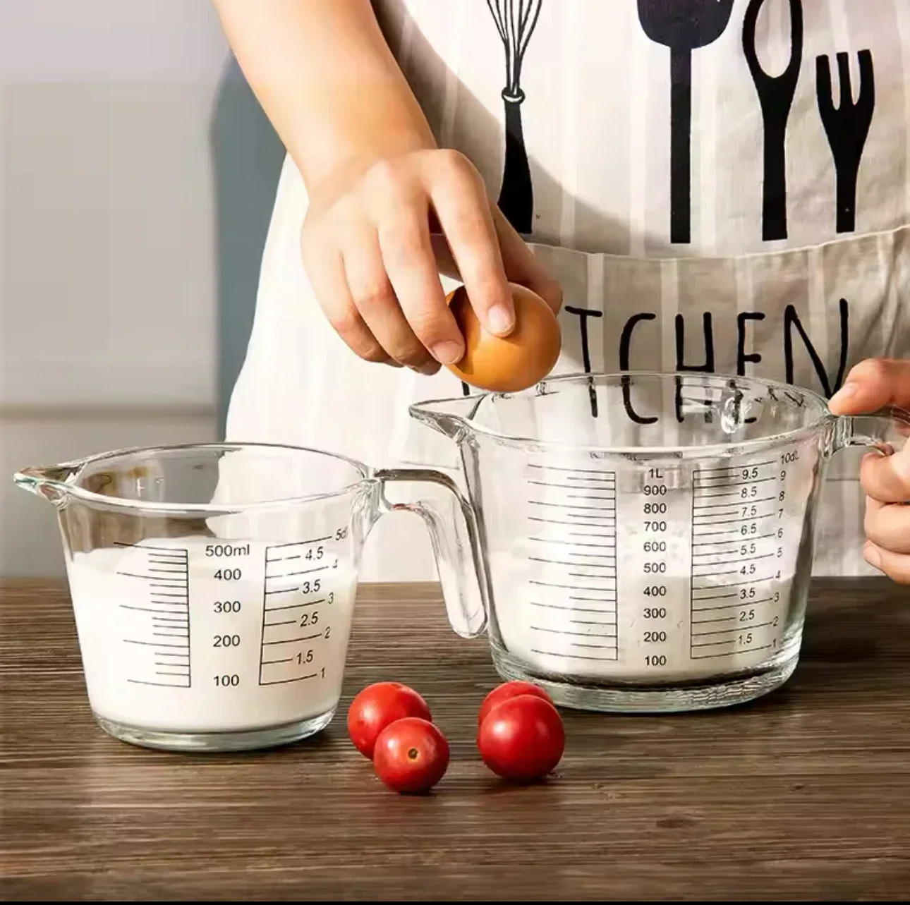 2/4 Cup Glass Measuring Cup Fo - Kitchen Baking Essentials review and price