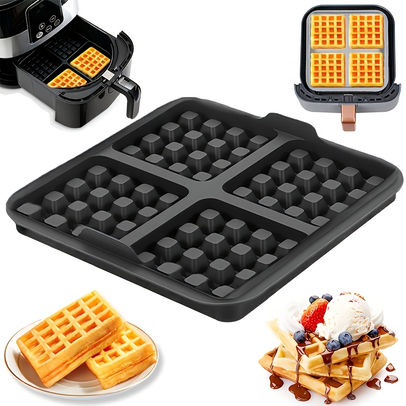 Square Waffle Mold, Non-Stick  - Kitchen Baking Utensils review and price