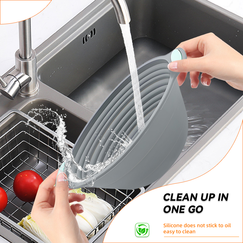 1PC Silicone Foldable Banneton - Kitchen Equipment For Baking review and price