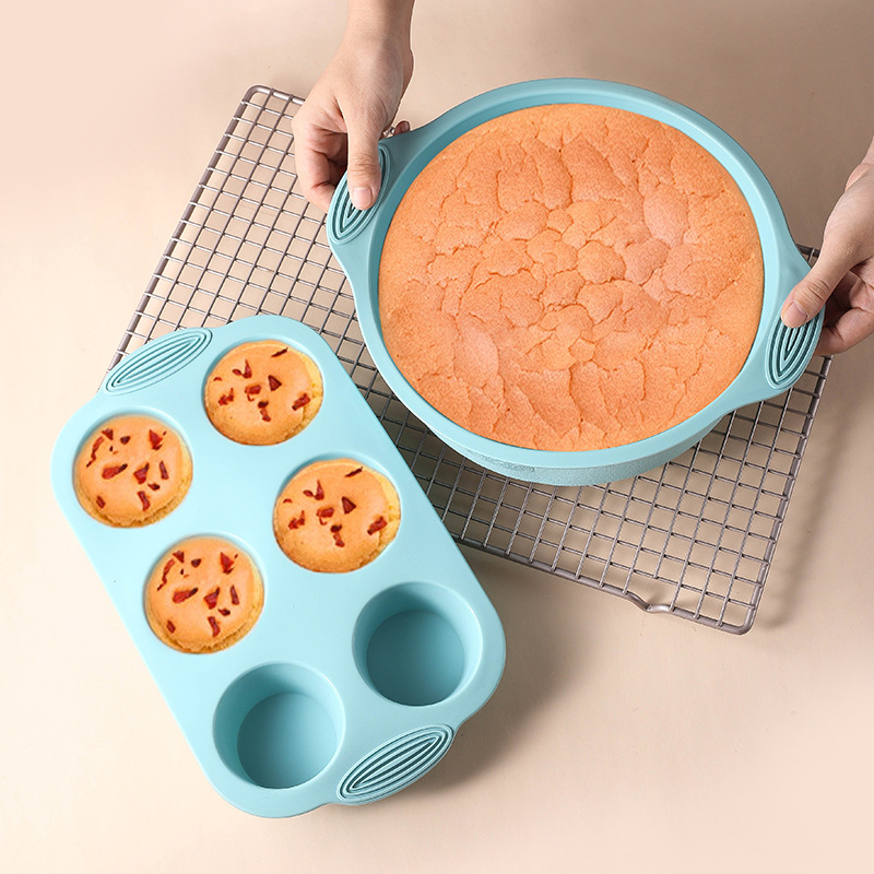 Silicone Cake Baking Mould Set - Kitchen Baking Utensils review and price
