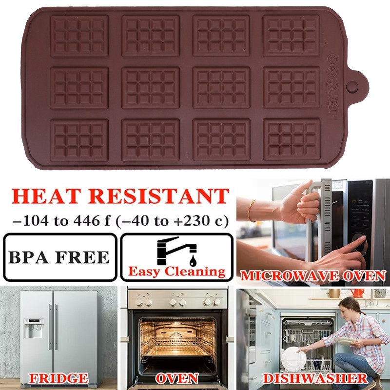 Silicone Chocolate Mold 12 Eve - Kitchen Baking Gadgets review and price