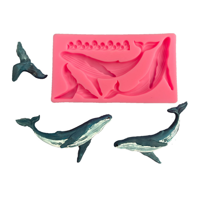 DIY Whale Silicone Mold Ocean  - Kitchen Baking Gadgets review and price