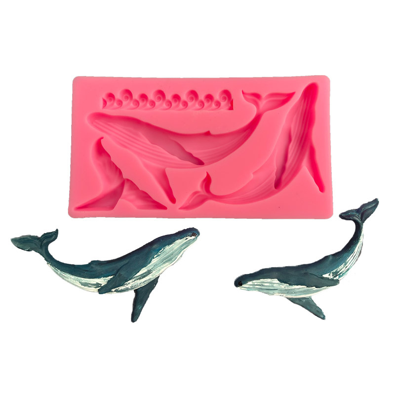 DIY Whale Silicone Mold Ocean  - Kitchen Baking Gadgets review and price
