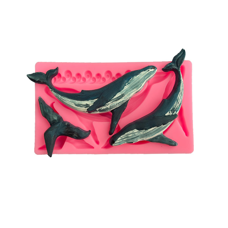 DIY Whale Silicone Mold Ocean  - Kitchen Baking Gadgets review and price