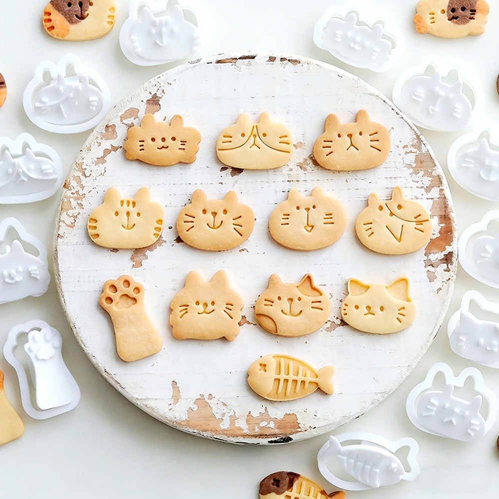 Cute Kitten DIY Stamp Cookie C - Kitchen Equipment For Baking review and price