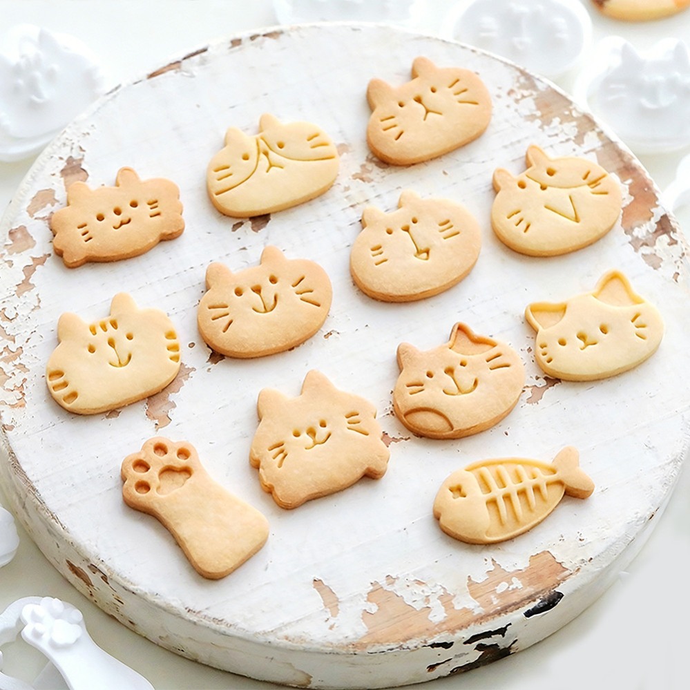 Cute Kitten DIY Stamp Cookie C - Kitchen Equipment For Baking review and price