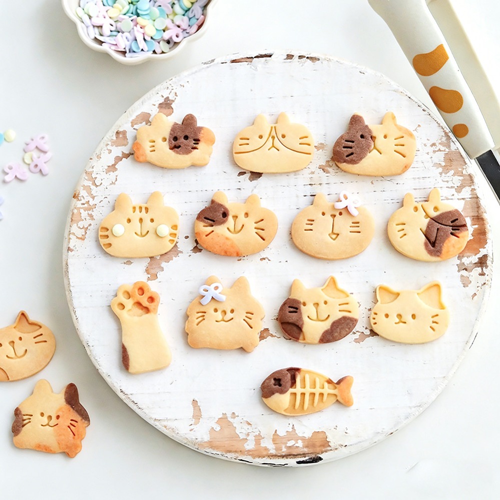 Cute Kitten DIY Stamp Cookie C - Kitchen Equipment For Baking review and price