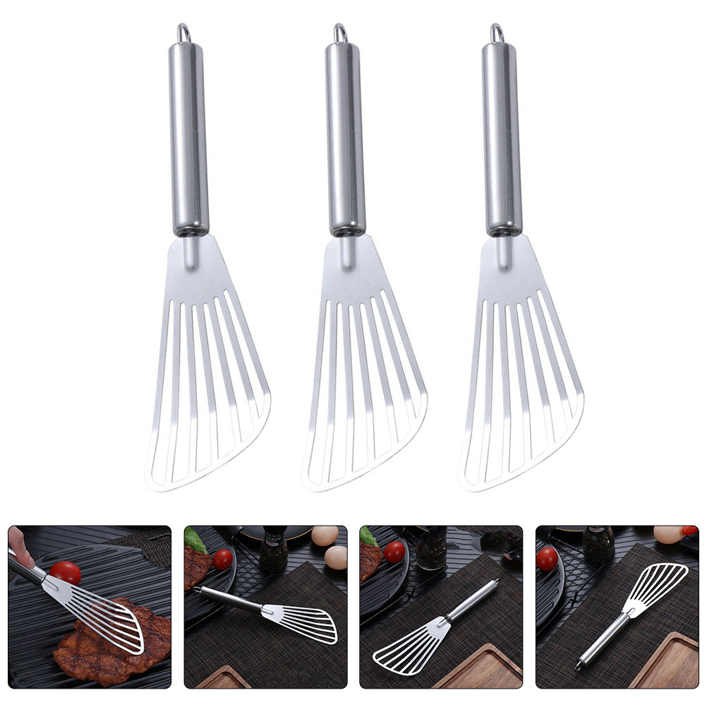3pcs Stainless Steel Spatula F - Kitchen Equipment For Baking review and price