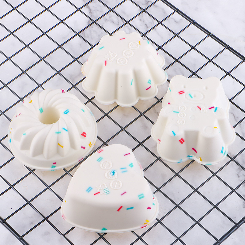 4pcs Colored Silicone Cake Cup - Kitchen Baking Utensils review and price