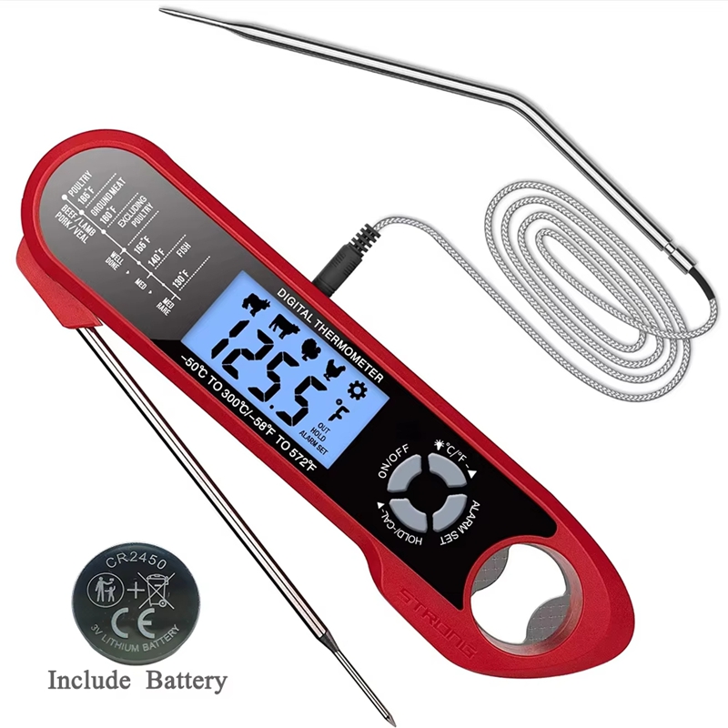 Meat Thermometer Dual-Probe Di - Kitchen Equipment For Baking review and price