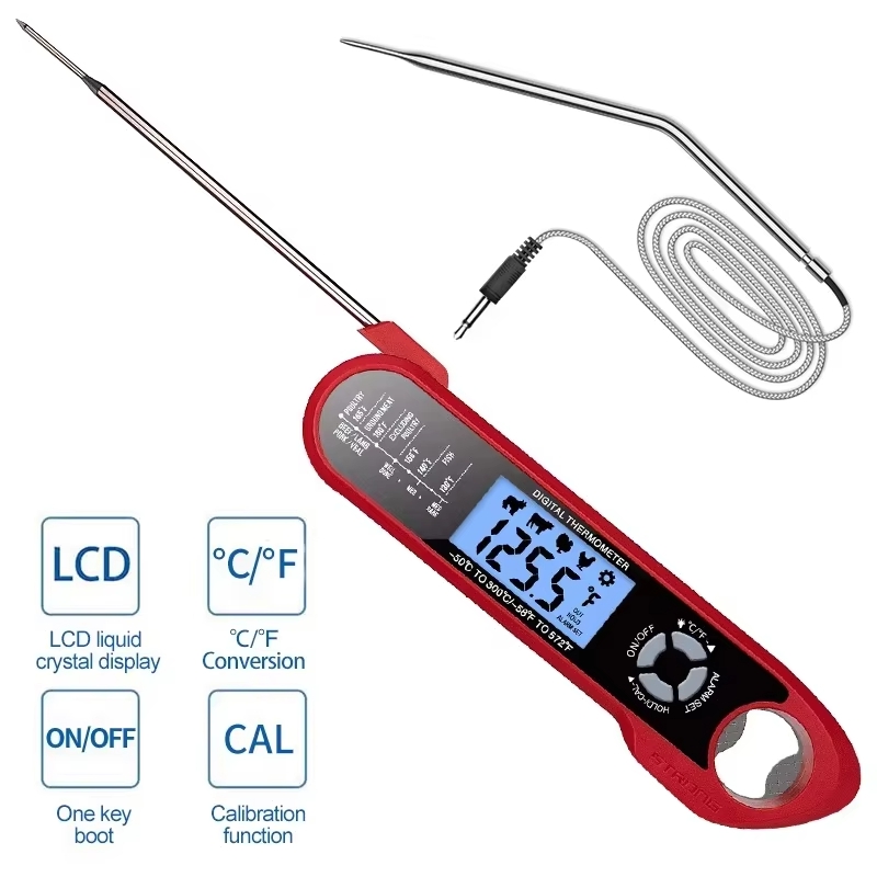 Meat Thermometer Dual-Probe Di - Kitchen Equipment For Baking review and price