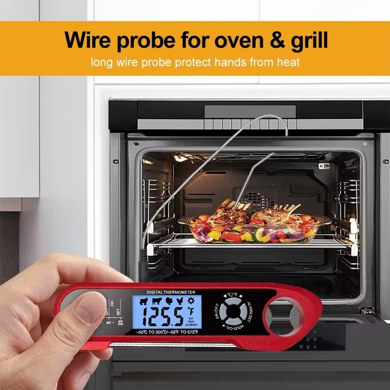 Meat Thermometer Dual-Probe Di - Kitchen Equipment For Baking review and price