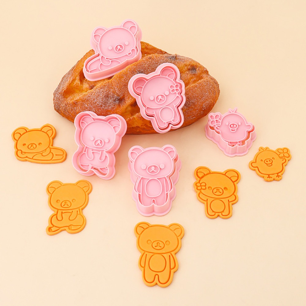 Cookie Cutters Cartoon Bear Bi - Kitchen Equipment For Baking review and price