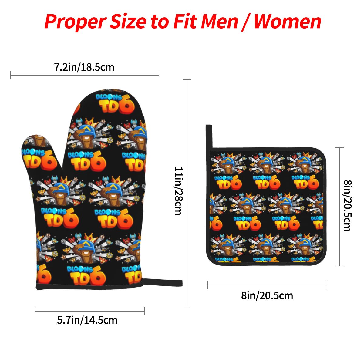 Bloons Td 6 For Kids Oven Mitt - Kitchen Kids Baking Set review and price