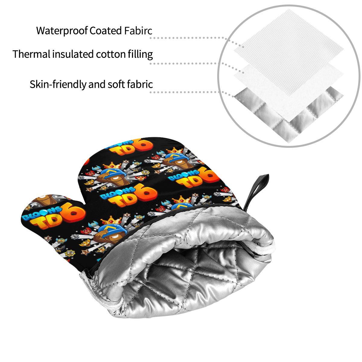 Bloons Td 6 For Kids Oven Mitt - Kitchen Kids Baking Set review and price