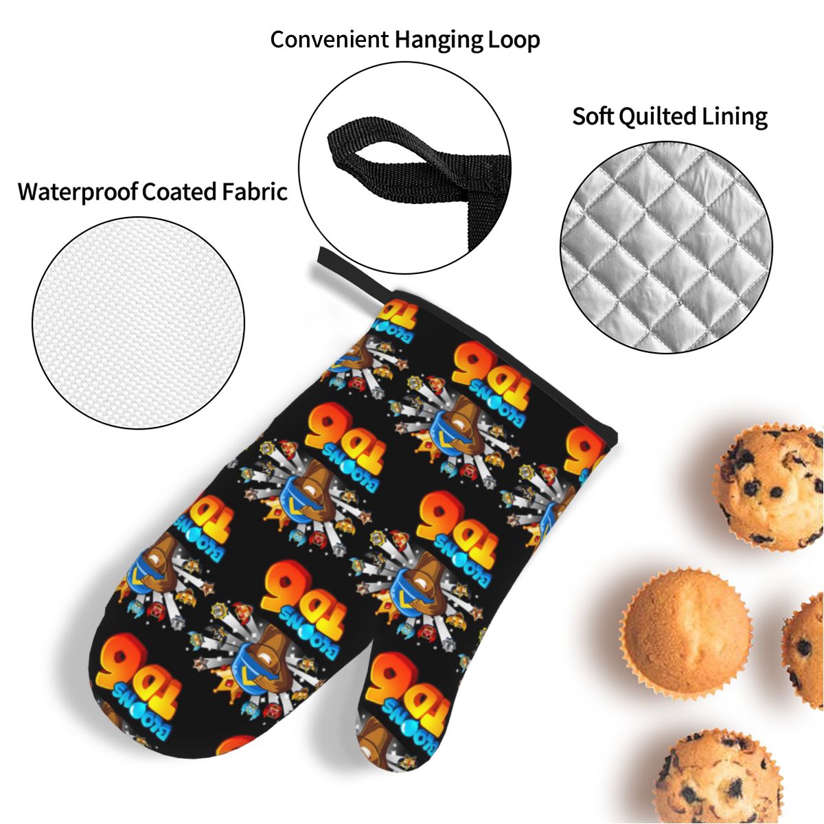 Bloons Td 6 For Kids Oven Mitt - Kitchen Kids Baking Set review and price